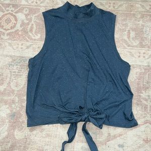 Lululemon Speckled Tank Top with Front Tie